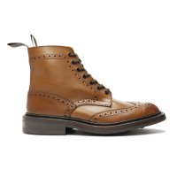 Tricker's（トリッカーズ）カントリーブローグブーツ（ダイナイトソール）/ Beechnut Burnished（ビーチナッツバーニッシュド）