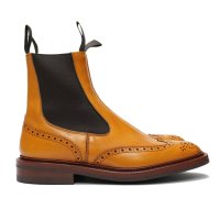 Tricker's（トリッカーズ）サイドゴアブローグブーツ（Henry）ダイナイトソール / Acorn Antique（エイコーンアンティーク）