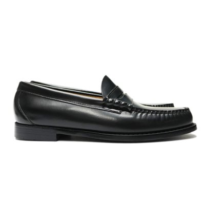 画像1: G.H.BASS（ジーエイチバス）LARSON MOC PENNY LOAFER（ラーソンモックペニーローファー）レザーソール/Black（ブラック）