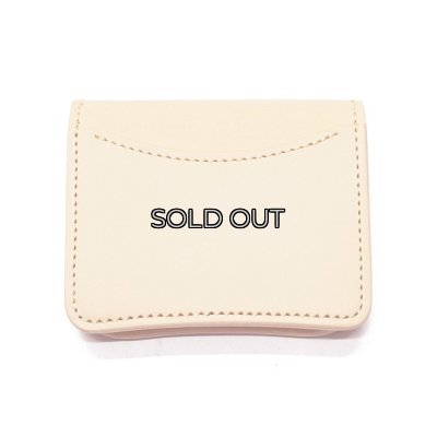 画像2: WILD SWANS（ワイルドスワンズ）PALM-V2（パームV2）コンパクトウォレット"サドルプルアップ"/Natural（ナチュラル）