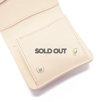 画像8: WILD SWANS（ワイルドスワンズ）PALM-V2（パームV2）コンパクトウォレット"サドルプルアップ"/Natural（ナチュラル）