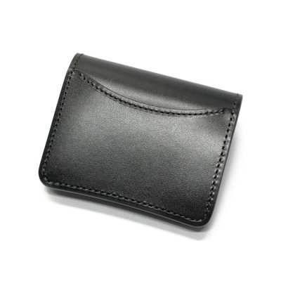 画像7: WILD SWANS(ワイルドスワンズ)PALM-V2(パームV2)コンパクトウォレット"サドルプルアップ"/Black(ブラック)