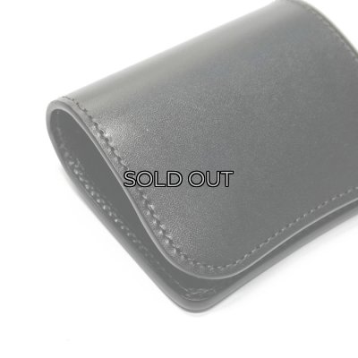 画像3: WILD SWANS（ワイルドスワンズ）PALM-V2（パームV2）コンパクトウォレット"サドルプルアップ"/Black（ブラック）