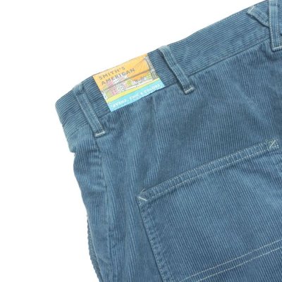 画像8: ＜40%OFF＞SMITH'S AMERICAN（スミスアメリカン）LES HALLES Painter（レアールペインター）"14W Corduroy" / Bleu（ブルー）※Mサイズのみ