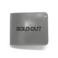 WILD SWANS（ワイルドスワンズ）GROUNDER（グラウンダー）2つ折りウォレット/ブラック"シェルコードバン"×ブラック"サドルプルアップ"