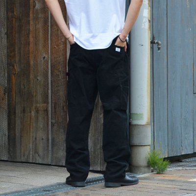 画像12: ＜30%OFF＞SMITH'S AMERICAN（スミスアメリカン）LES HALLES Painter（レアールペインター）"14W Corduroy" / Noir（ブラック）※Mサイズのみ