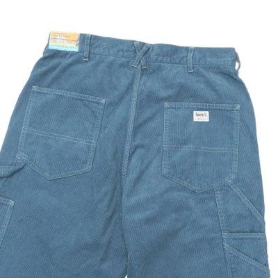 画像4: ＜40%OFF＞SMITH'S AMERICAN（スミスアメリカン）LES HALLES Painter（レアールペインター）"14W Corduroy" / Bleu（ブルー）※Mサイズのみ