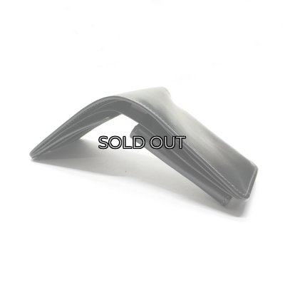 画像4: WILD SWANS（ワイルドスワンズ）GROUNDER（グラウンダー）2つ折りウォレット/ブラック"シェルコードバン"×ブラック"サドルプルアップ"