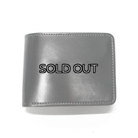 WILD SWANS（ワイルドスワンズ）WINGS（ウイングス）2つ折りウォレットコインケース無し/ブラック"シェルコードバン"×ブラック"サドルプルアップ"