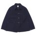 画像1:  Post O'Alls（ポストオーバーオールズ）No.1 Jacket（No,1ジャケット） "Flat Twill" / Indigo（インディゴ） (1)