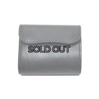 WILD SWANS（ワイルドスワンズ）ENO（イーノ）ミニ3つ折りウォレット"フルグレインブライドル"/Black（ブラック）