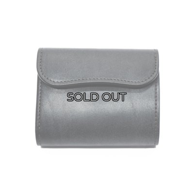 画像1: WILD SWANS（ワイルドスワンズ）ENO（イーノ）ミニ3つ折りウォレット"フルグレインブライドル"/Black（ブラック）