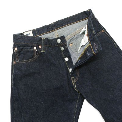 画像5: F.O.B FACTORY(エフオービーファクトリー)"New" SELVEDGE DENIM XX 5P PANTS(セルヴィッチデニム"XX"5Pパンツ)"14.75oz Selvedge Supima"/ Indigo Blue(インディゴブルー)※One Wash【裾上げ無料】