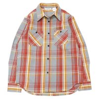FIVE BROTHER（ファイブブラザー）HEAVY FLANNEL WORK SHIRTS（ヘビーフランネルワークシャツ）/Red（レッド）※Sサイズのみ