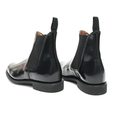 画像5: SANDERS(サンダース)Military Cap Toe Chelsea Boot(ミリタリーキャップトゥチェルシーブーツ)”Polished Leather” / Black(ブラック)