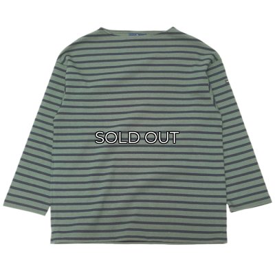 画像1: SAINT JAMES（セントジェームス）OUESSANT LOOSE（ウエッソン・ルーズ）"Women" / VEGETAL×NAVY（カーキ×ネイビー）