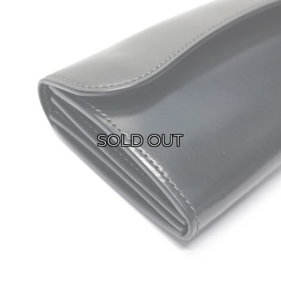 画像3: WILD SWANS（ワイルドスワンズ）WAVE（ウェイブ）ロングウォレット/ブラック"シェルコードバン"×ブラック"サドルプルアップ"