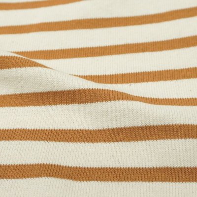 画像6: SAINT JAMES（セントジェームス）OUESSANT LOOSE（ウエッソン・ルーズ）"BORDER" / ECRU×SIENNE（エクリュ×オーク）