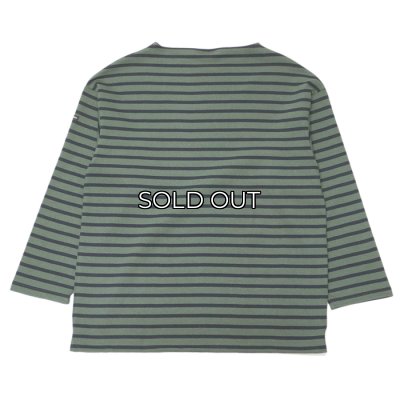画像2: SAINT JAMES（セントジェームス）OUESSANT LOOSE（ウエッソン・ルーズ）"Women" / VEGETAL×NAVY（カーキ×ネイビー）