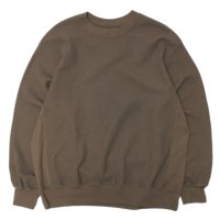 blurhms ROOTSTOCK（ブラームスルーツストック）Rough&Smooth Thermal Pullover（ラフ&スムースサーマルプルオーバー）/ Khaki Brownl（カーキブラウン）