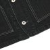 画像7:  Post O'Alls（ポストオーバーオールズ）Stoker's Jacket（ストーカージャケット）"Herringbone Denim" / Black（ブラック）