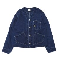 Post O'Alls（ポストオーバーオールズ）Stoker's Jacket（ストーカージャケット）"Herringbone Denim" / Double Indigo（インディゴ）