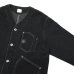 画像5:  Post O'Alls（ポストオーバーオールズ）Stoker's Jacket（ストーカージャケット）"Herringbone Denim" / Black（ブラック）