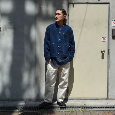 画像12: Post O'Alls（ポストオーバーオールズ）Stoker's Jacket（ストーカージャケット）"Herringbone Denim" / Double Indigo（インディゴ）