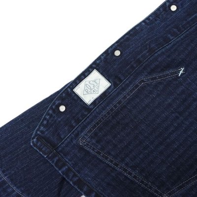 画像10: Post O'Alls（ポストオーバーオールズ）Stoker's Jacket（ストーカージャケット）"Herringbone Denim" / Double Indigo（インディゴ）