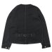 画像2:  Post O'Alls（ポストオーバーオールズ）Stoker's Jacket（ストーカージャケット）"Herringbone Denim" / Black（ブラック） (2)