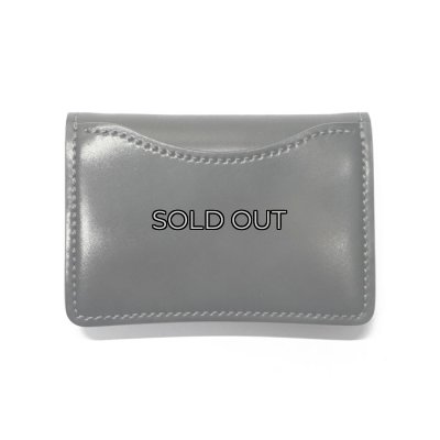 画像2: WILD SWANS（ワイルドスワンズ）TONGUE（タング）マルチコインケース/ブラック"シェルコードバン"×ブラック"サドルプルアップ"