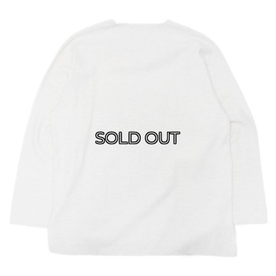 画像2: blurhms ROOTSTOCK（ブラームスルーツストック）Rough&Smooth Thermal Over-Neck L/S（ラフ&スムースサーマルオーバーネックシャツ ロングスリーブ）/ Heather Oatmeal（ヘザーオートミール）