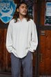 画像10: blurhms ROOTSTOCK（ブラームスルーツストック）Rough&Smooth Thermal Over-Neck L/S（ラフ&スムースサーマルオーバーネックシャツ ロングスリーブ）/ Black（ブラック）