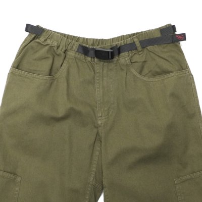 画像2: Gramicci（グラミチ）ROCK SLIDE PANT（ロックスライドパンツ）"Pigment Dye" / Dusky Olive（ダスキーオリーブ）【裾上げ無料】