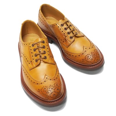 画像4: Tricker's(トリッカーズ)カントリーブローグシューズ(Bourton)ダイナイトソール/1001 Burnished(1001バーニッシュド)