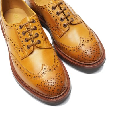 画像5: Tricker's(トリッカーズ)カントリーブローグシューズ(Bourton)ダイナイトソール/1001 Burnished(1001バーニッシュド)