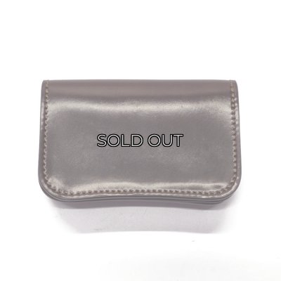 画像2: WILD SWANS（ワイルドスワンズ）GENERAL（ジェネラル）カードケース/#8ダークバーガンディ"シェルコードバン"×チョコ"サドルプルアップ"