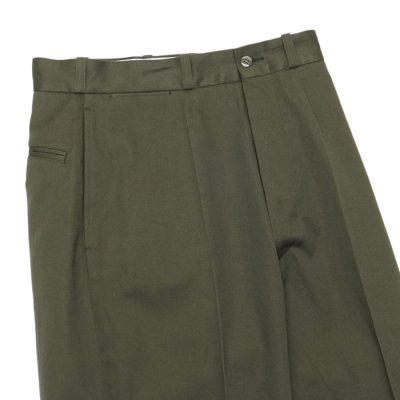 画像3: blurhms ROOTSTOCK（ブラームスルーツストック）2046D Chino Pants（2046Dチノパンツ）/ Khaki Brown（カーキブラウン）【裾上げ無料】