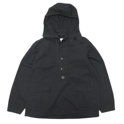 画像1: Post O'Alls（ポストオーバーオールズ）NAVY Parka（ネイビーパーカー）"Vintage Twill" / Charcoal（チャコール）