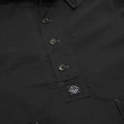 画像7: 【PointUp10%11/10迄】Post O'Alls(ポストオーバーオールズ)NAVY Parka(ネイビーパーカー)"Vintage Twill" / Charcoal(チャコール)