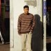 画像7: BARBARIAN（バーバリアン）Heavy Weight Crew Neck Shirt（ヘビーウェイト クルーネックシャツ） "Nine 5crs Stripes Repeat” / Moss×Bottle×Ivory×B,Orange（モスグリーン×ボトルグリーン×トープ×オレンジ）