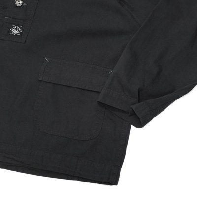 画像5: 【PointUp10%11/10迄】Post O'Alls(ポストオーバーオールズ)NAVY Parka(ネイビーパーカー)"Vintage Twill" / Charcoal(チャコール)