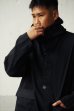 画像12: Post O'Alls（ポストオーバーオールズ）NAVY Parka（ネイビーパーカー）"Vintage Twill" / Charcoal（チャコール）