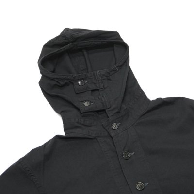 画像3: 【PointUp10%11/10迄】Post O'Alls(ポストオーバーオールズ)NAVY Parka(ネイビーパーカー)"Vintage Twill" / Charcoal(チャコール)