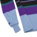 画像5: BARBARIAN（バーバリアン）Heavy Weight Denim Rugby Collar Shirt（ヘビーウェイト デニムラグビーカラーシャツ） ”Bold Mountaineer” / Columbia×Purple×Teal×Black With Dark Denim Collar（コロンビア×パープル×ティール×ブラック+ダークデニムカラー）