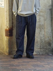 他の写真3: Yonetomi NEW BASIC（ヨネトミニューベーシック）WAVE COTTON KNIT PULLOVER（ウェーブコットンニットプルオーバー）"BORDER"/Grey（グレー）