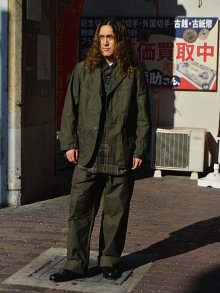 他の写真1: ENGINEERED GARMENTS（エンジニアードガーメンツ）Bedford Jacket（ベッドフォードジャケット）"Cotton Brushed HB"/ Olive（オリーブ）