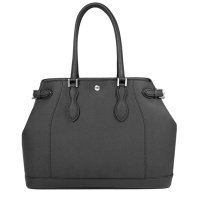 WILD SWANS（ワイルドスワンズ）Drucker（ドラッカー）トートバッグ"シュランケンカーフ"/Black（ブラック）・Navy（ネイビー）