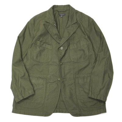 画像1: ENGINEERED GARMENTS（エンジニアードガーメンツ）Bedford Jacket（ベッドフォードジャケット）"Cotton Brushed HB"/ Olive（オリーブ）