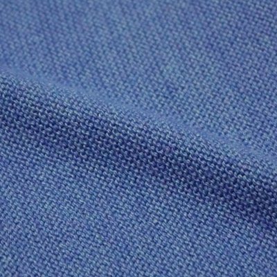 画像7: Yonetomi NEW BASIC(ヨネトミニューベーシック)AMERICAN WOOL&COTTON KNIT CARDIGAN(アメリカンウール&コットンニットカーディガン)/Sax(サックス)